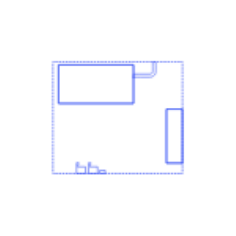 Layouts Service Areas Back Of House Outline Icon Svg Set, Free Vectors File